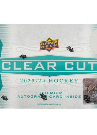 2023-24 Upper Deck Clear Cut Hockey Hobby Box