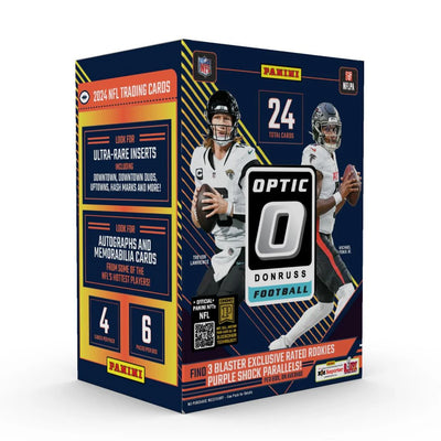 2024 Panini Donruss Optic Football Blaster Box (Purple Shock Parallels!)