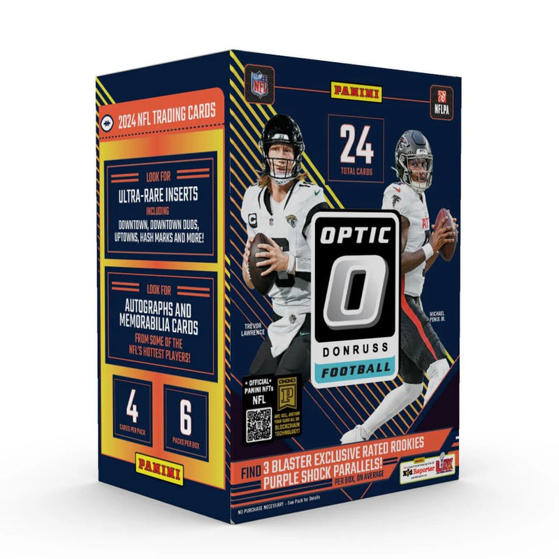 2024 Panini Donruss Optic Football Blaster Box (Purple Shock Parallels!)