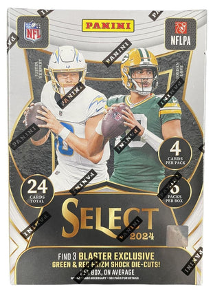 2024 Select Football Blaster (Red & Blue Prizm Shock)