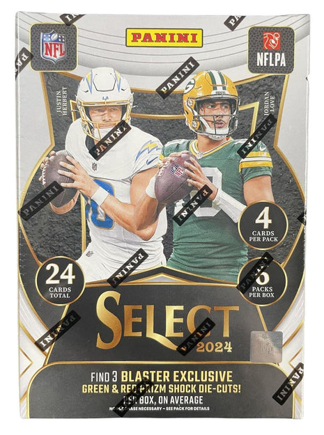 2024 Select Football Blaster (Red & Blue Prizm Shock)