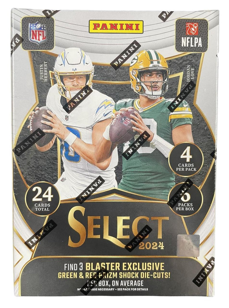 2024 Select Football Blaster (Red & Blue Prizm Shock)