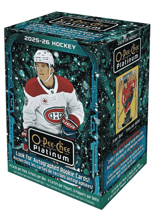 2025/26 Upper Deck O-Pee-Chee Platinum Hockey Blaster