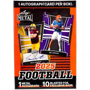 2025 Leaf Metal Football Blaster (1 Auto)