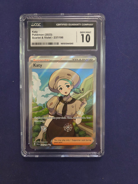 Katy - Scarlet & Violet - 237/198 - CGC Gem Mint 10