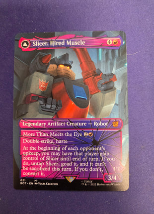 Slicer, Hired Muscle - 021 BOT