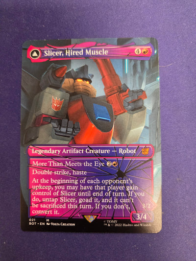Slicer, Hired Muscle - 021 BOT