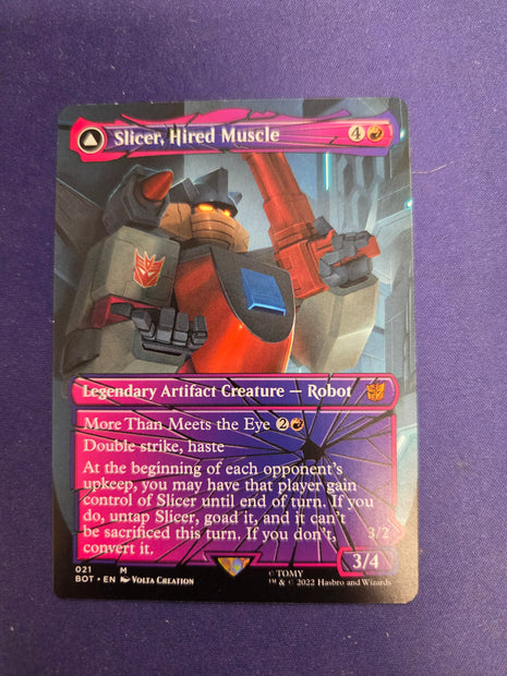 Slicer, Hired Muscle - 021 BOT