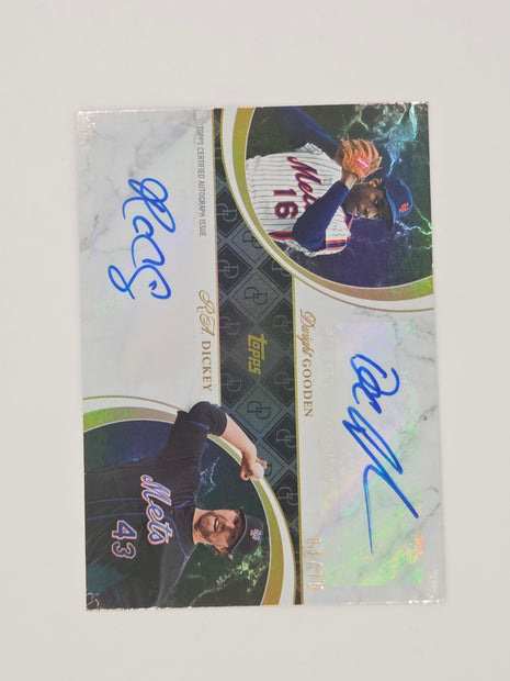 Dwight Gooden RA Dickey Dual AUTO /75 2024 Topps