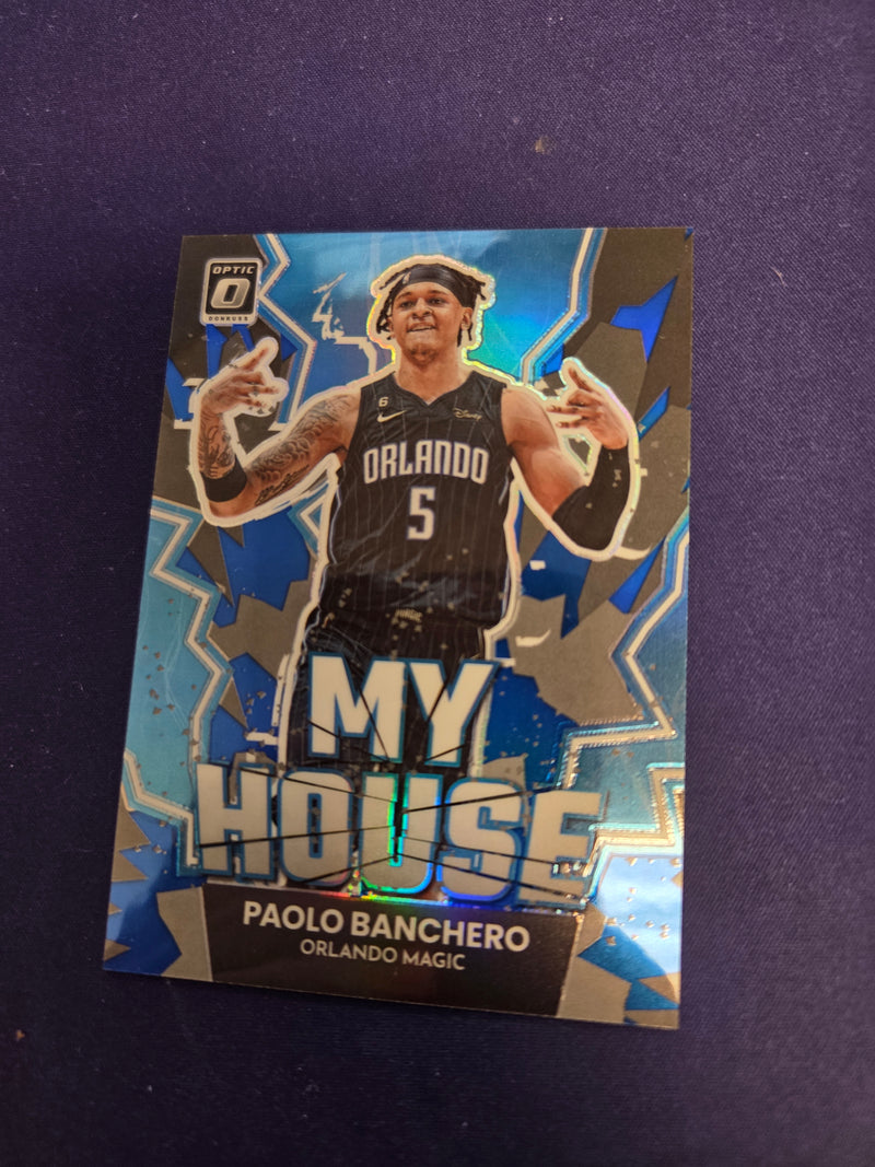 Paolo Banchero My House BLUE /85 RC 2022-23 Optic