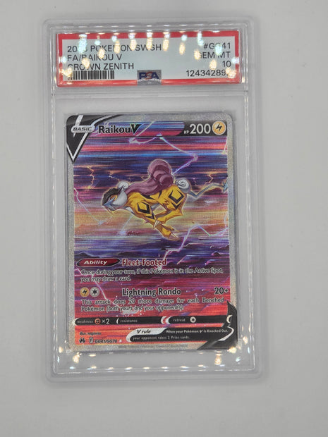 Raikou V - GG41/GG70 Crown Zenith - PSA 10