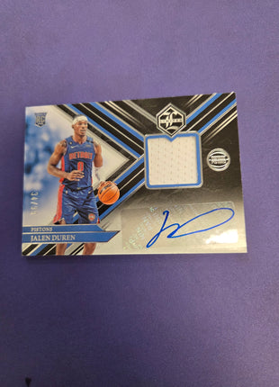 Jalen Duren RPA /99 2022-23 Panini Chronicles Limited