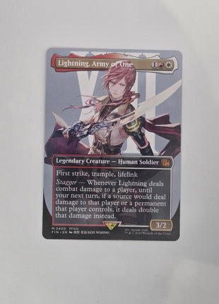 Lightning, Army of One FIN 0400