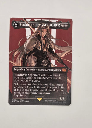Sephiroth, Fabled SOLDIER - FIN 0382
