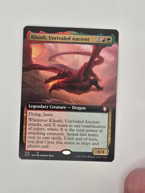 Klauth, Unrivaled Ancient - AFC 320