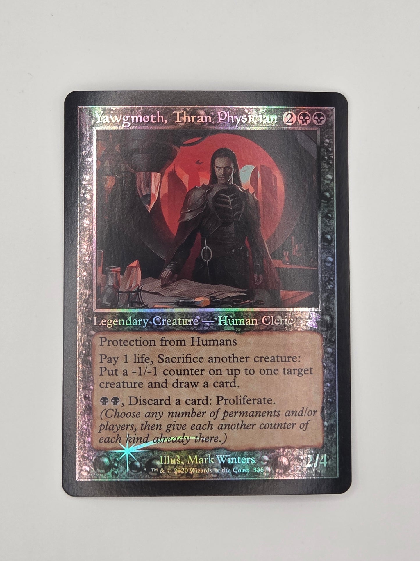 Yawgmoth, Thran Physician 336 Time Spiral Remastered (TSR) [Foil] NM