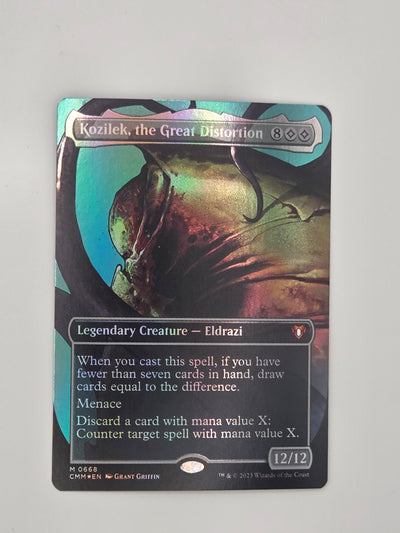Kozilek, the Great Distortion - CMM 668 Foil