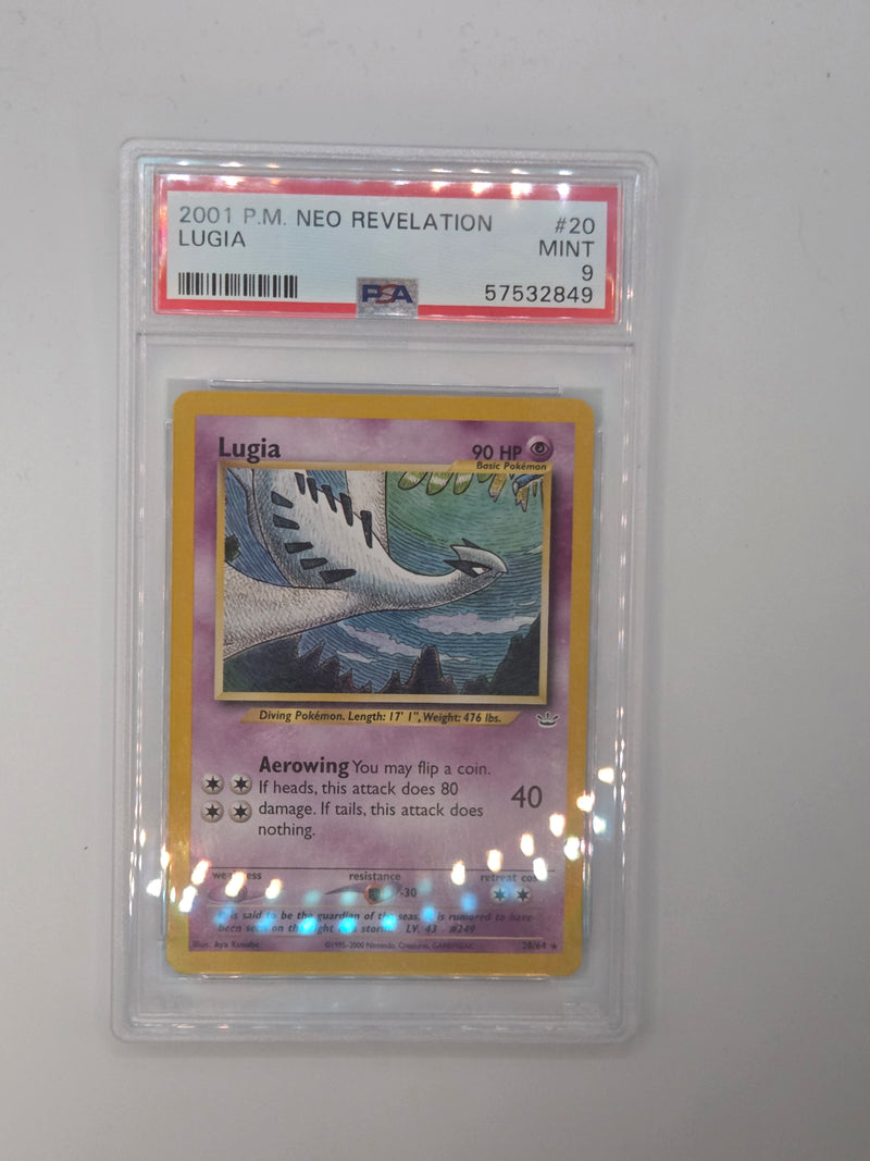 Lugia - 20/64 - Neo Revelation - PSA 9
