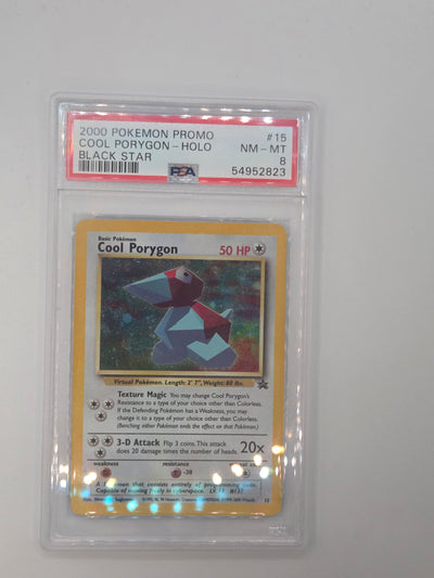 Cool Porygon - Holo - 15 - Promo - PSA 8