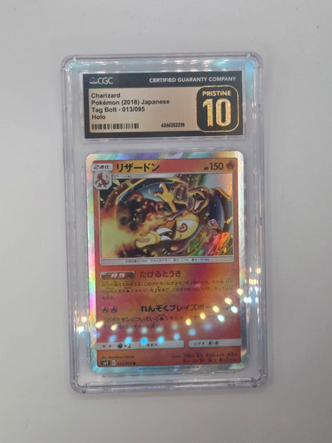 Charizard - 013/092 - Tag Bolt - Pristine 10