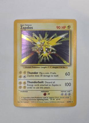 Zapdos - Holofoil - 16/102 - Base Set