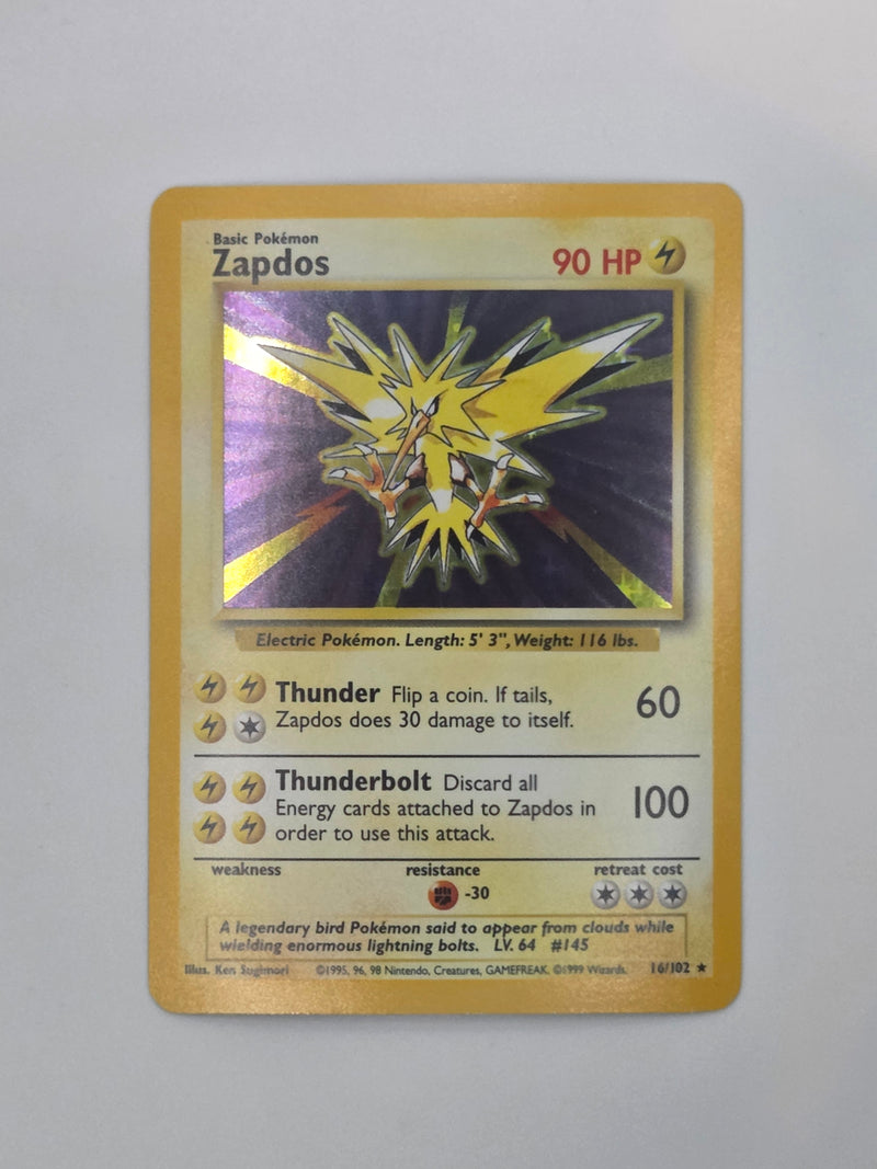 Zapdos - Holofoil - 16/102 - Base Set