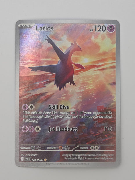 Latios 203/191 - Surging Sparks (SSP) NM
