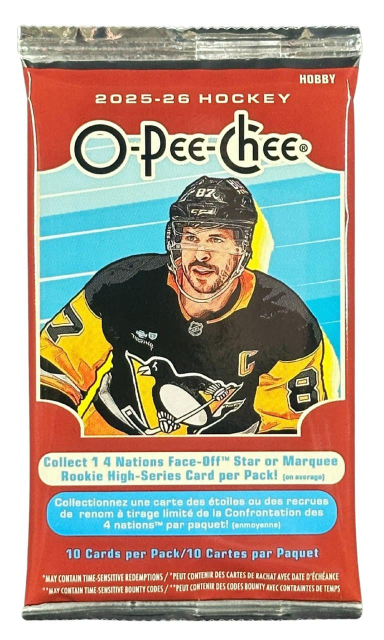 2025-26 Upper Deck O-Pee-Chee Hobby Pack