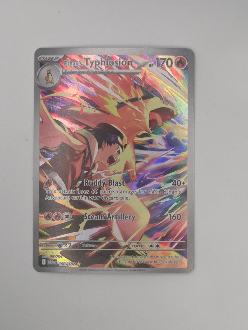 Ethan's Typhlosion - DRI 190/182