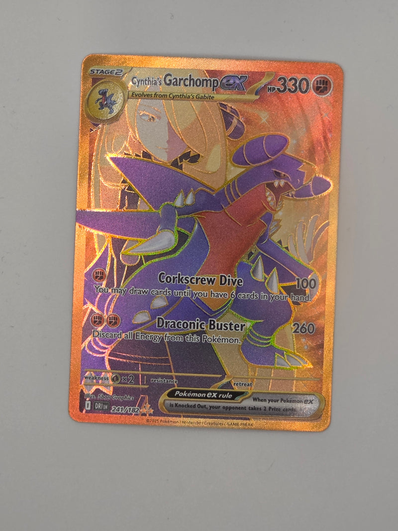 Cynthia's Garchomp EX - DRI 241/182
