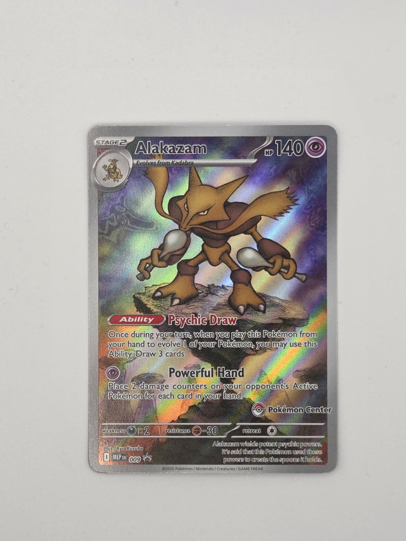 Alakazam - MEP 009 - Pokemon Center Promo