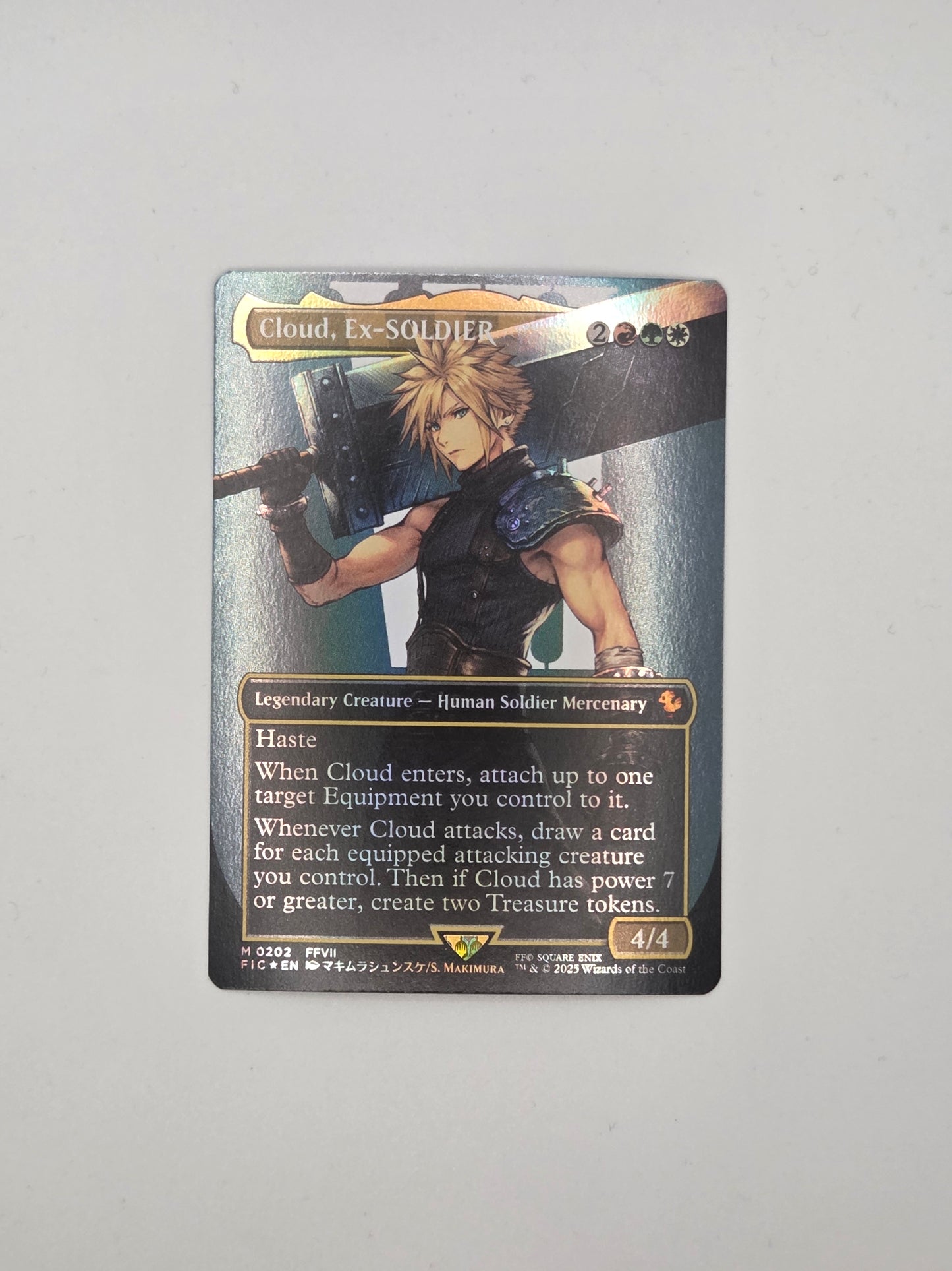 Cloud, Ex-SOLDIER - FIN 202 - Foil