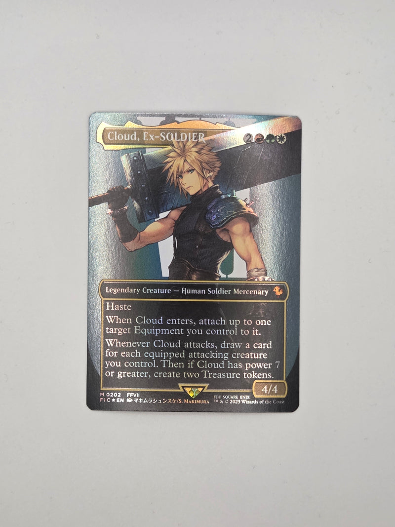 Cloud, Ex-SOLDIER - FIN 202 - Foil