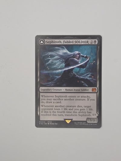 Sephiroth, Fabled SOLDIER 115 FIN