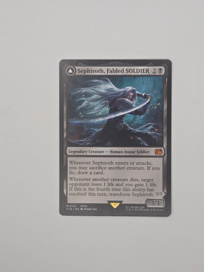 Sephiroth, Fabled SOLDIER 115 FIN