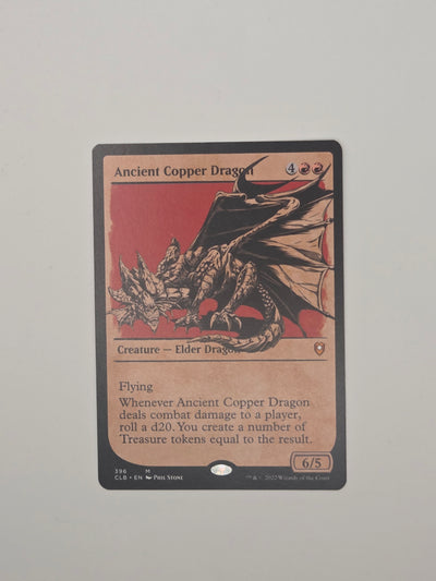 Ancient Copper Dragon 396 Commander Legends: Battle For Baldur's Gate (CLB) [Nonfoil] NM