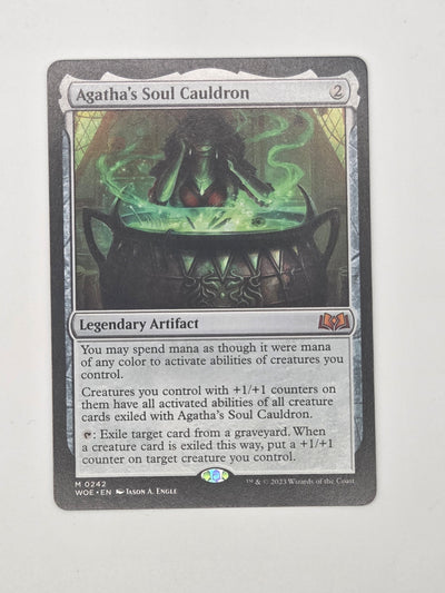 Agatha's Soul Cauldron 242 Wilds Of Eldraine (WOE) [Nonfoil] NM