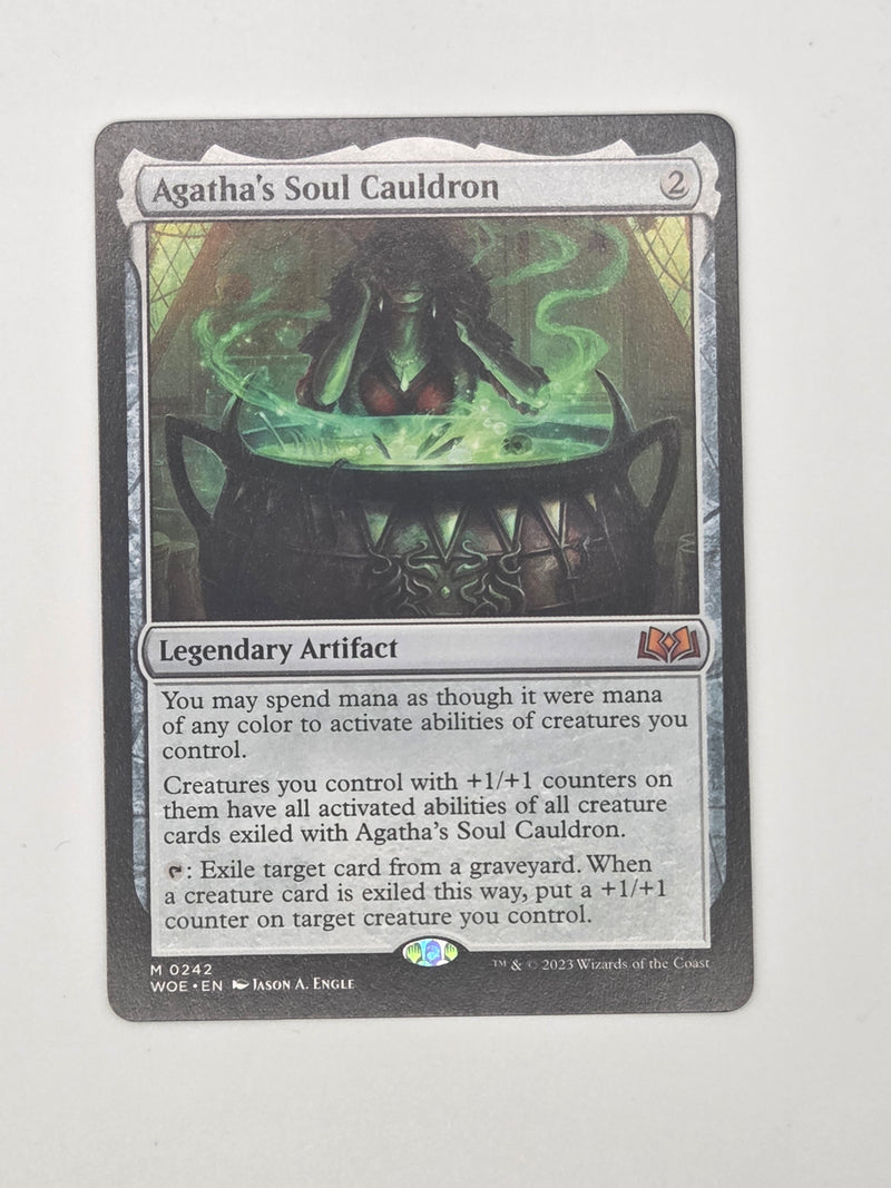 Agatha's Soul Cauldron 242 Wilds Of Eldraine (WOE) [Nonfoil] NM