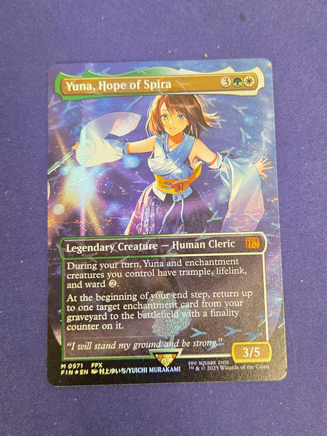 Yuna, Hope of Spira 571 Final Fantasy (FIN) [Foil] NM