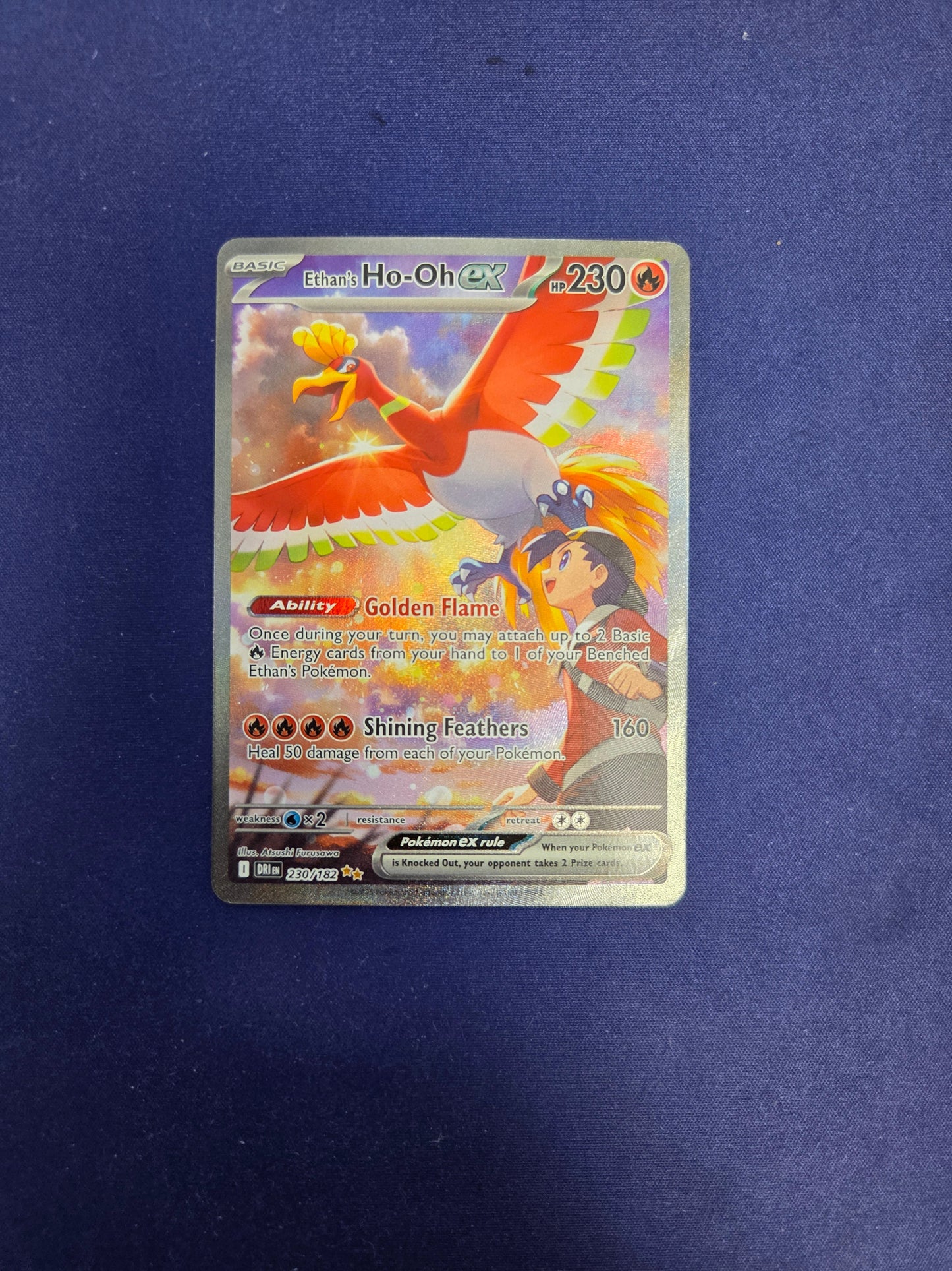 Ethan's Ho-Oh EX - DRI 230/182