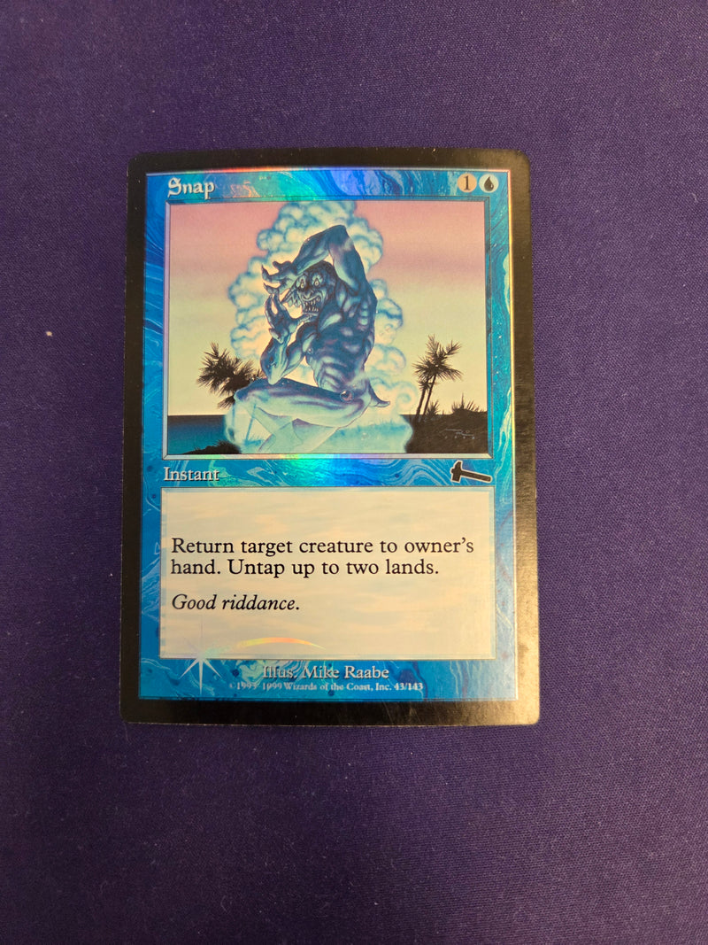 Snap 43 Urza's Legacy (ULG) [Foil] MP