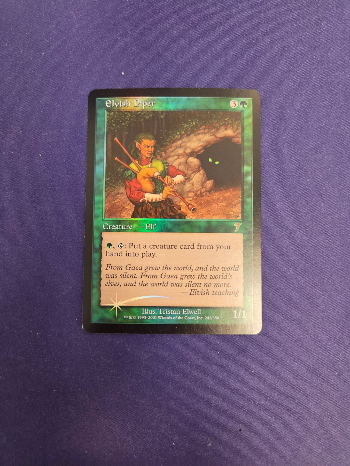Elvish Piper - 7th Edition - Foil - LP
