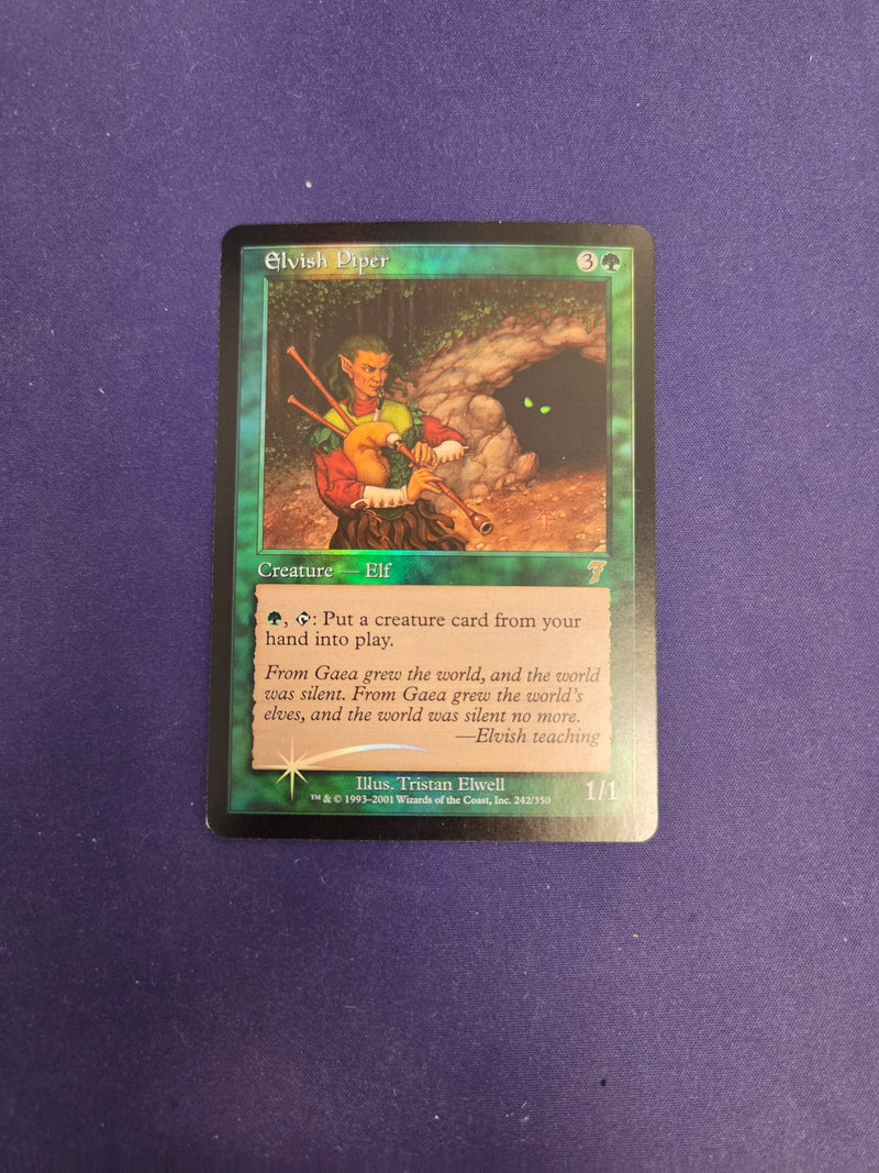 Elvish Piper - 7th Edition - Foil - LP