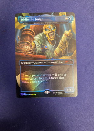 Eddie the Judge (Bruvac the Grandiloquent) - SLD 2181 - Foil