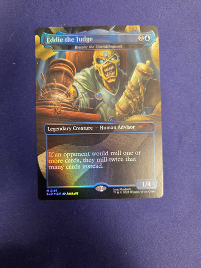Eddie the Judge (Bruvac the Grandiloquent) - SLD 2181 - Foil