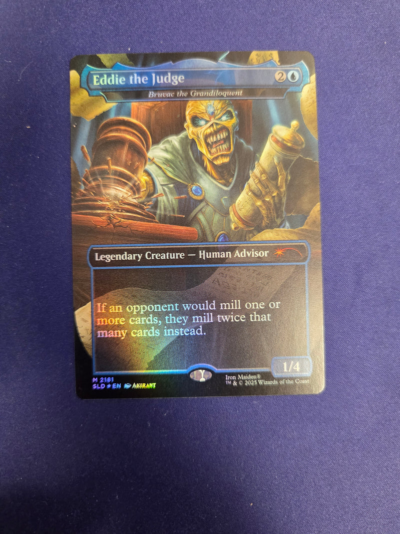 Eddie the Judge (Bruvac the Grandiloquent) - SLD 2181 - Foil