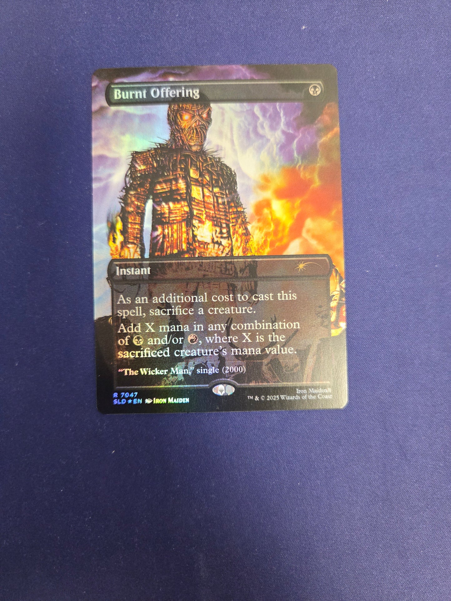 Burnt Offering - SLD 7047 - Foil
