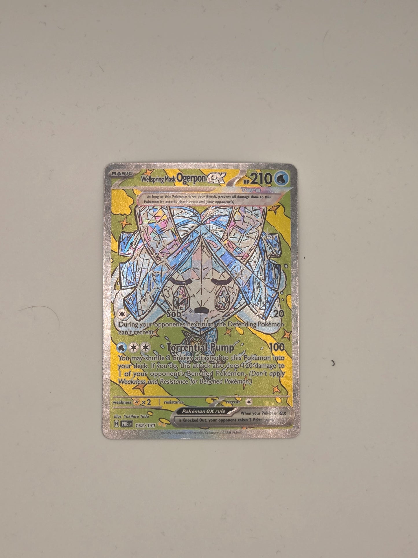 Wellspring Mask Ogerpon ex 152/131 - Prismatic Evolutions (PRE)