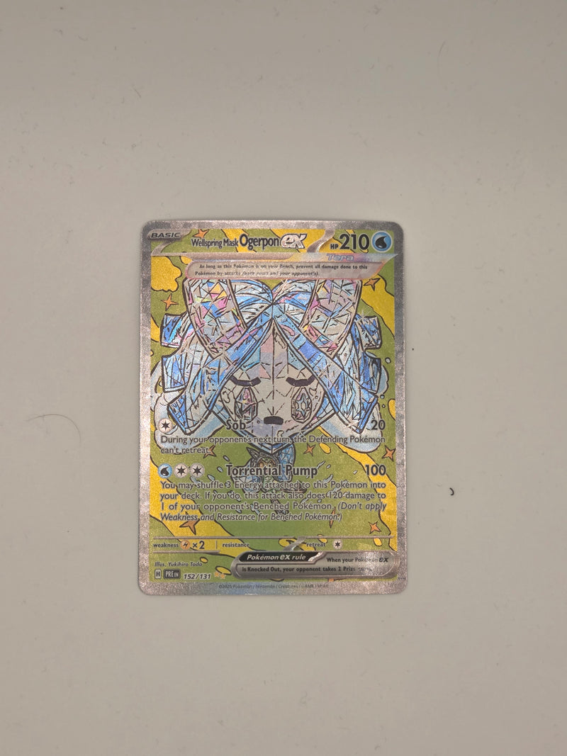 Wellspring Mask Ogerpon ex 152/131 - Prismatic Evolutions (PRE)