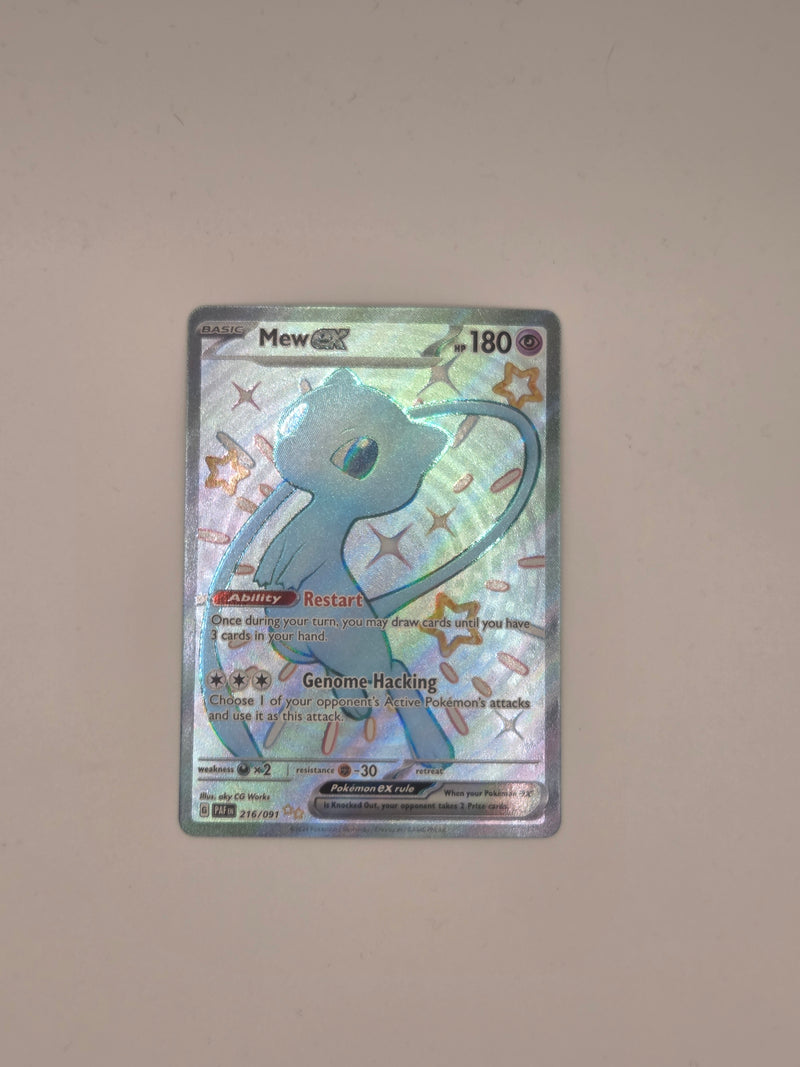 Mew ex 216/91 - Paldean Fates (PAF)